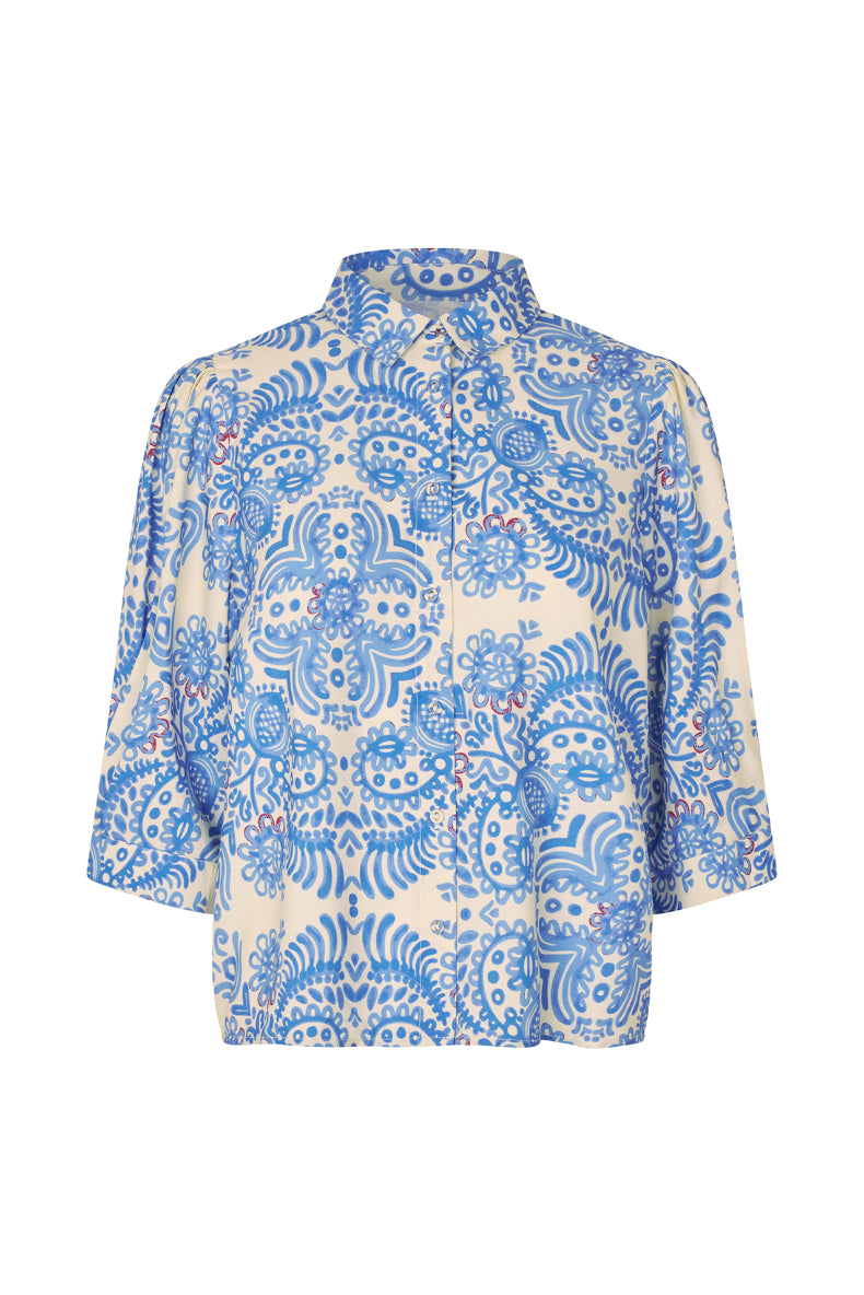 Lollys Laundry Bono Shirt SS - Light Blue