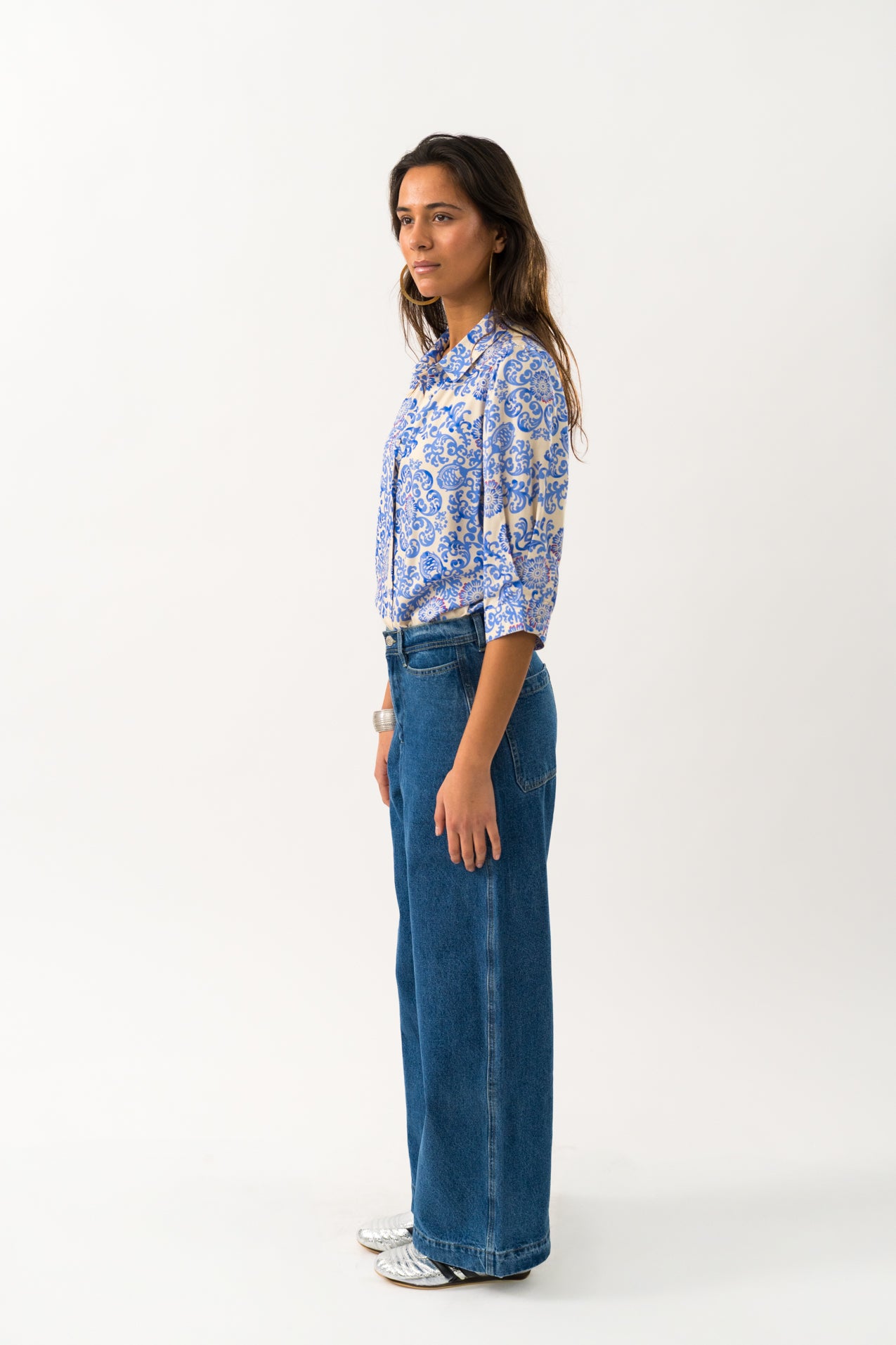 Lollys Laundry Bono Shirt SS - Light Blue