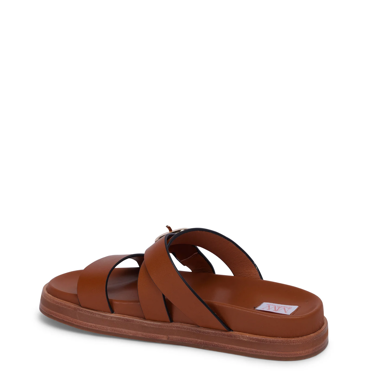 Kathryn Wilson Roda Slide - Tan Calf