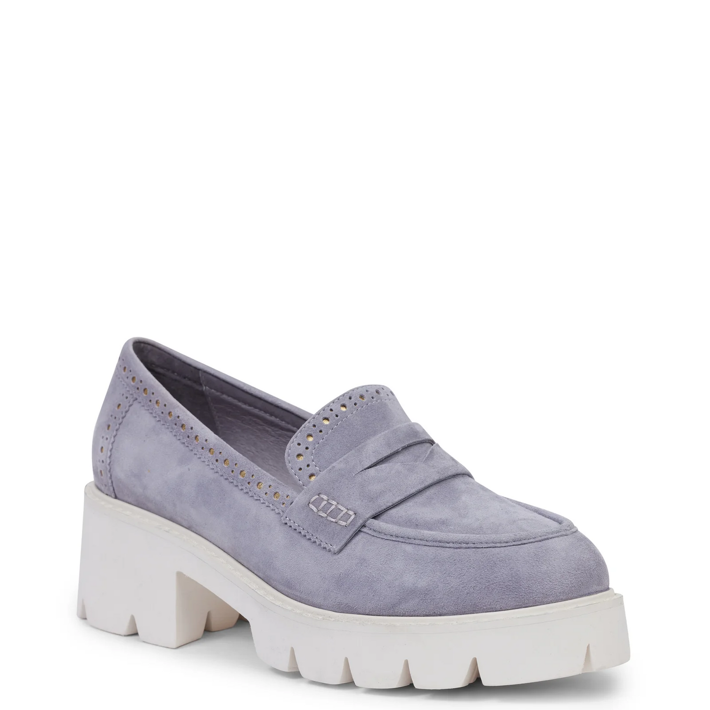 Kathryn Wilson Fitzroy Loafer - Dove Suede