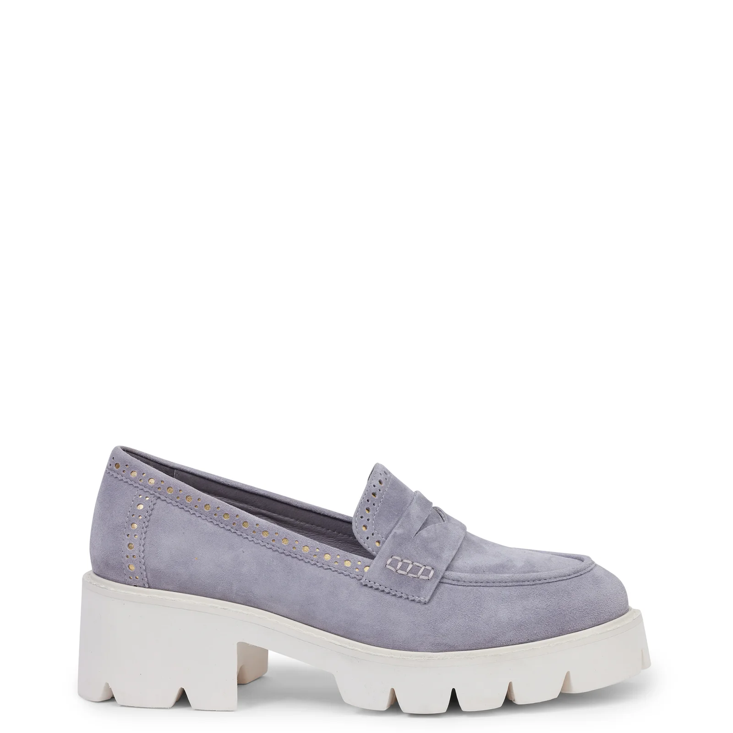 Kathryn Wilson Fitzroy Loafer - Dove Suede
