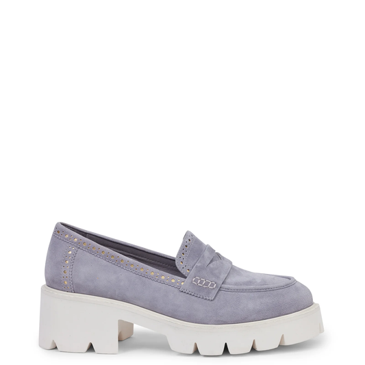Kathryn Wilson Fitzroy Loafer - Dove Suede