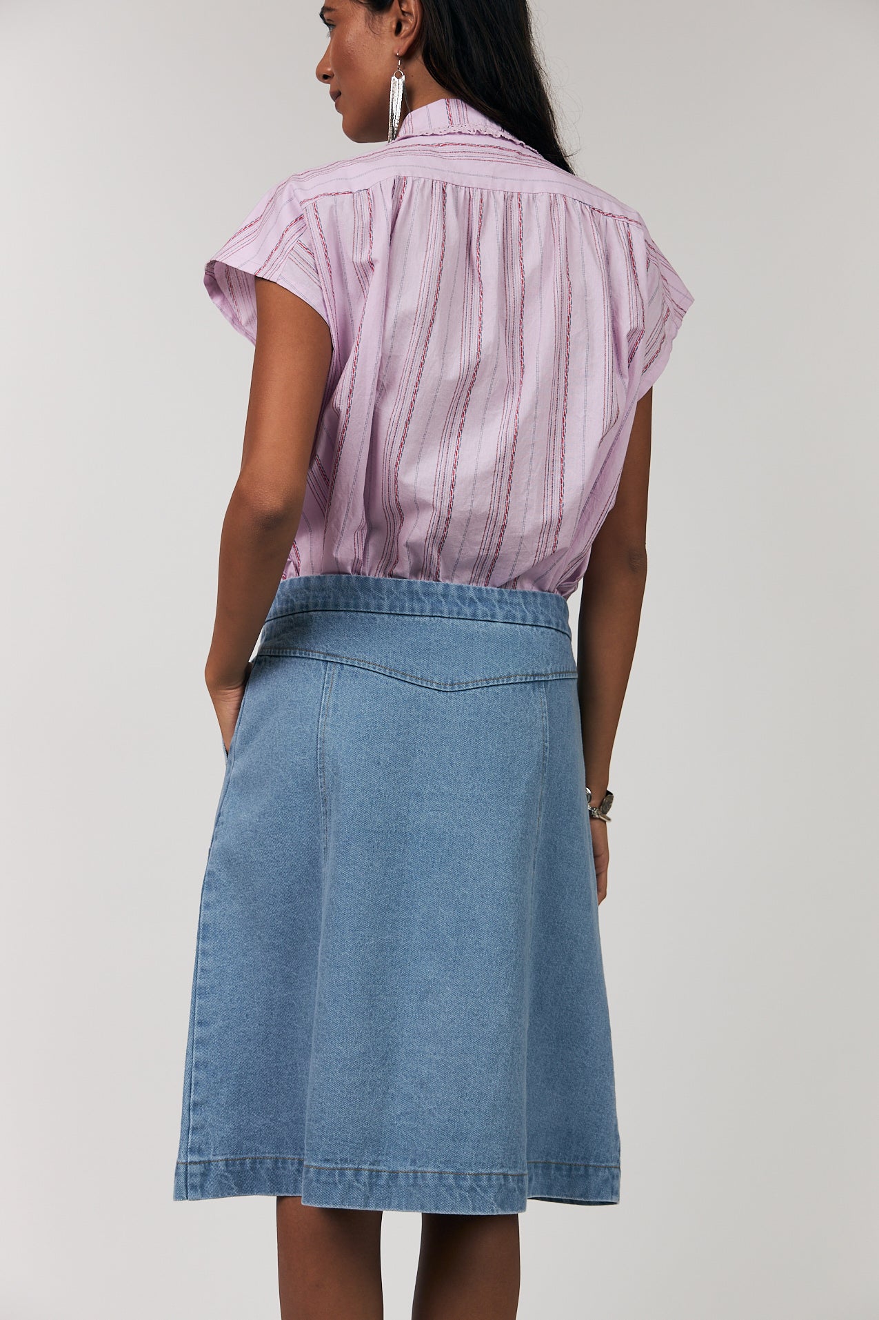 Lollys Laundry Bada Shirt SS - Lilac