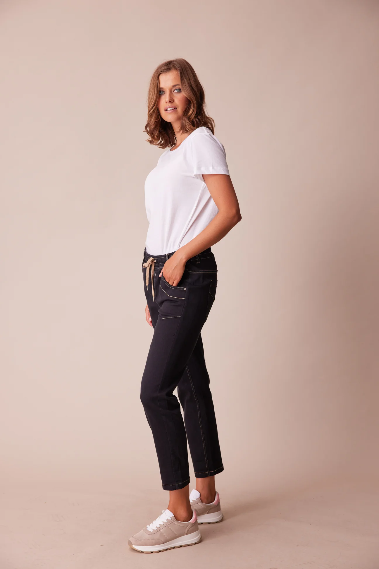 Lania The Label LTL Boyfriend Jean - Black