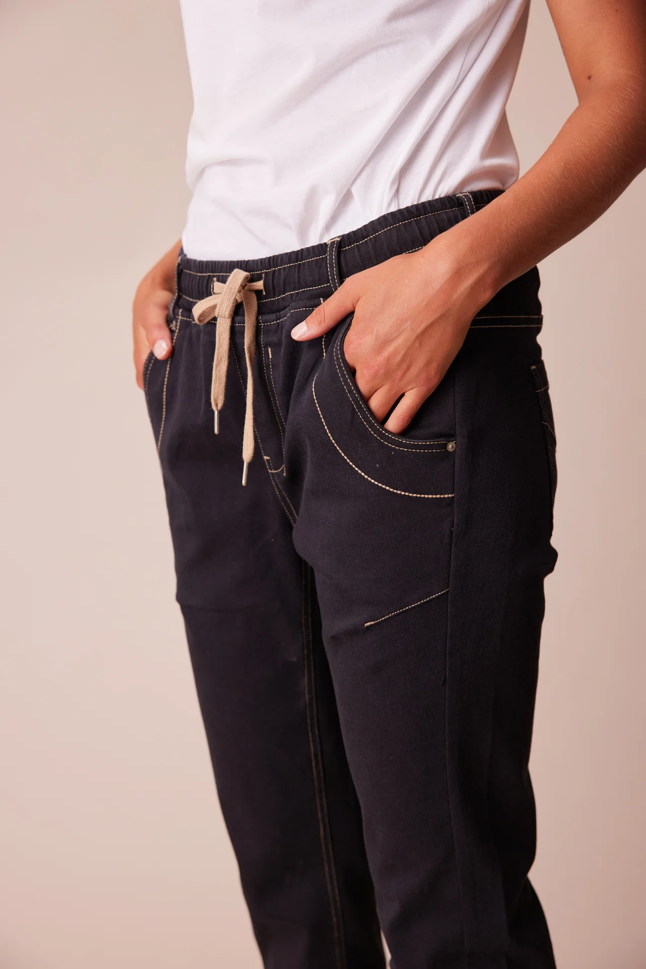 Lania The Label LTL Boyfriend Jean - Black