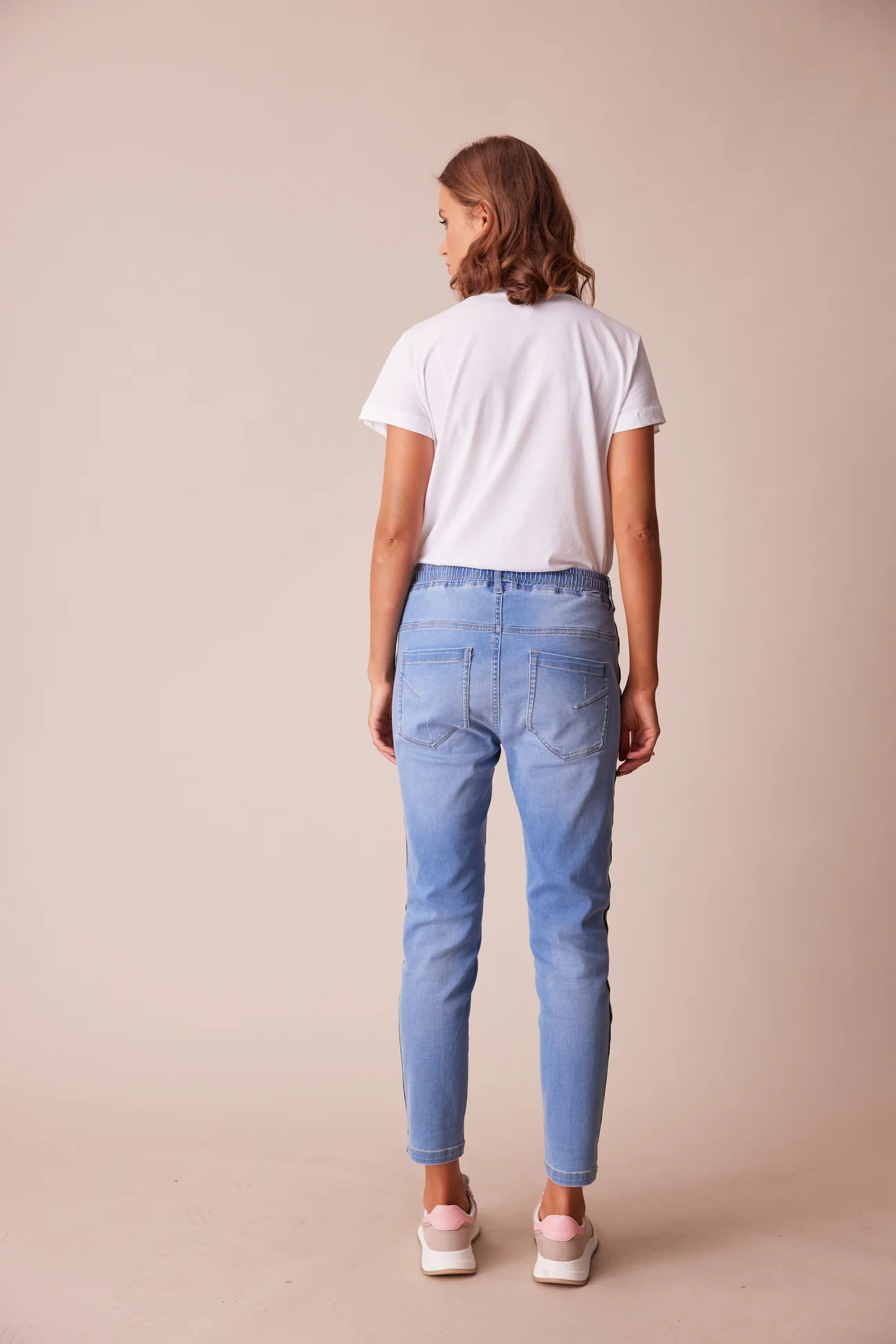 Lania The Label LTL Boyfriend Jean - Distressed Tape