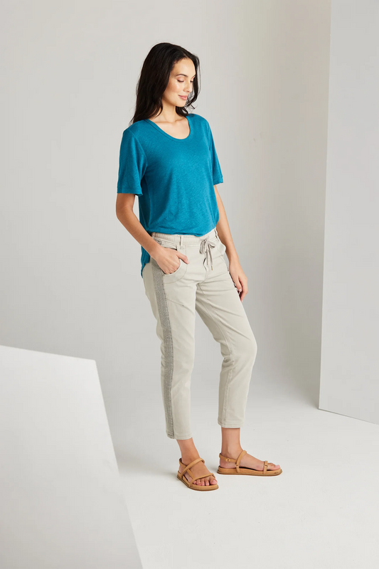 Lania The Label Zane Boyfriend Jean - Natural