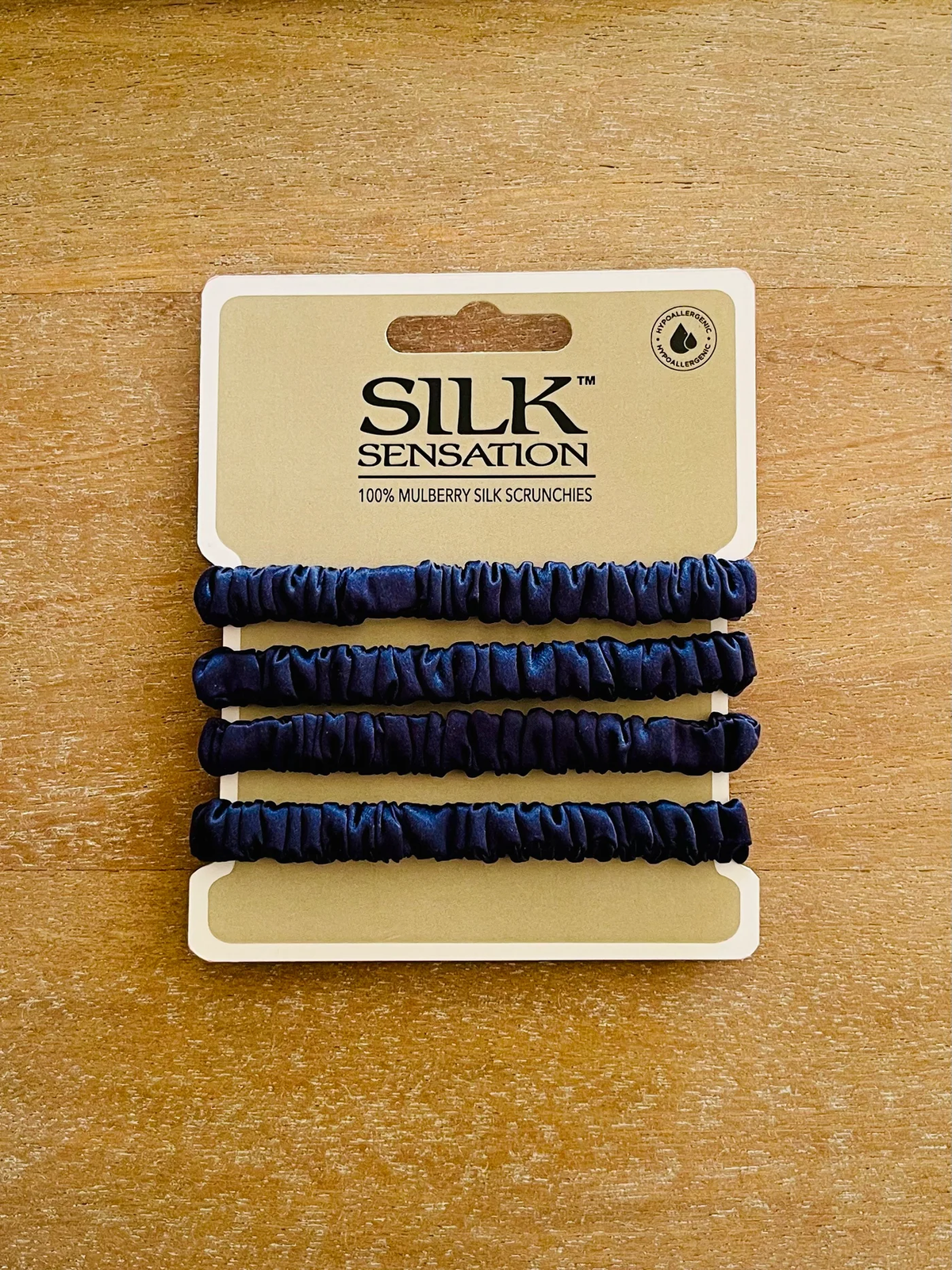 Silk Sensation Silk Scrunchie Small - Royal Blue
