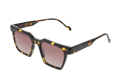 AGE Useage Large Sunglasses - Brown Tort
