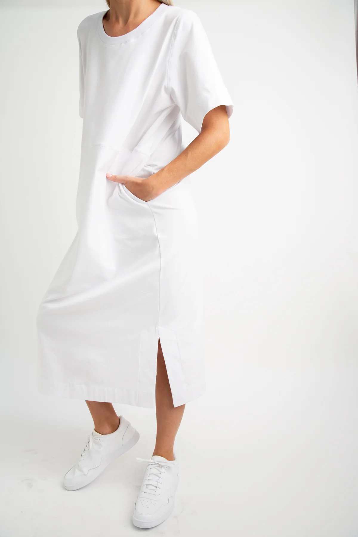 Nyne Revel Dress - White