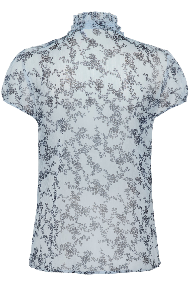 Saint Tropez Lilja SS Shirt - Skyway Eclipse