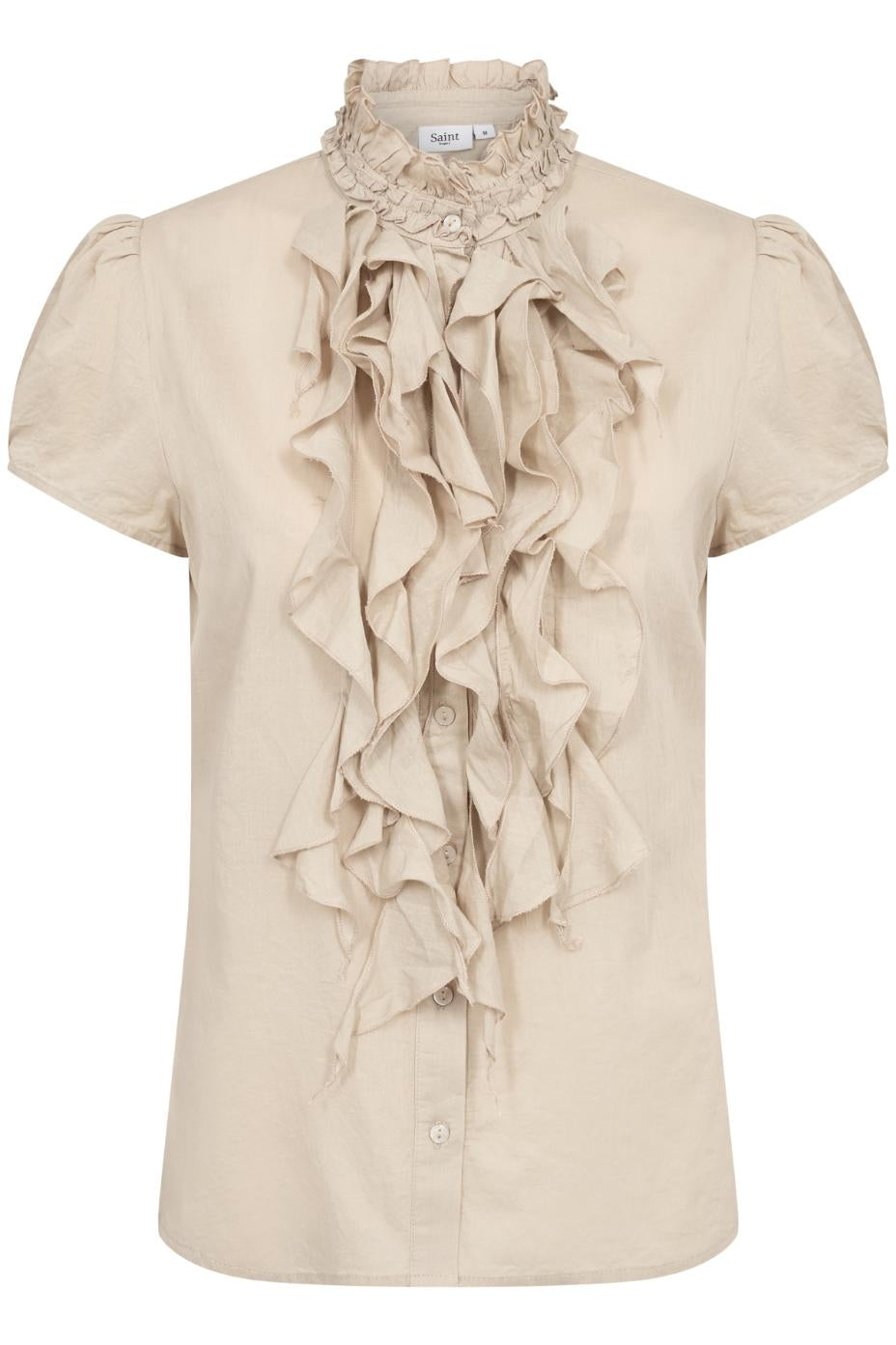 Saint Tropez Tilli SZ SS Shirt - Plaza Taupe