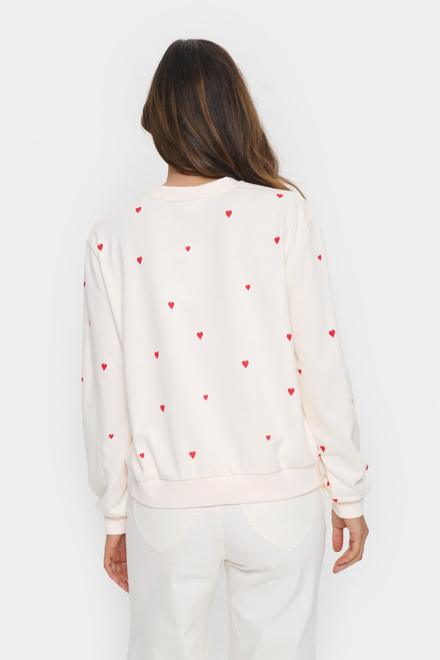 Saint Tropez Dagna SZ Sweatshirt - Ice Flame Hearts