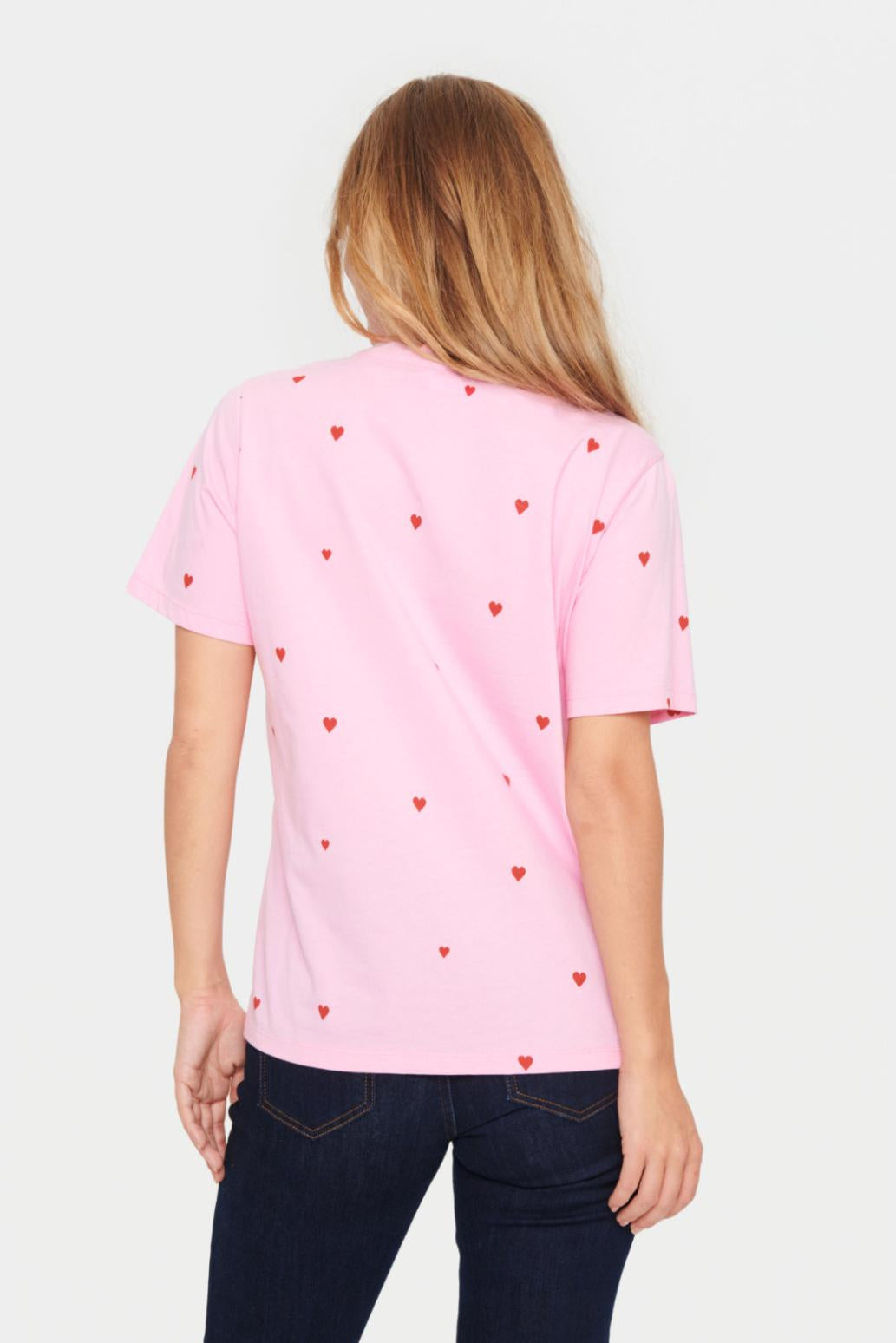 Saint Tropez Dagni SZ T-Shirt - Bonbon Flame Hearts