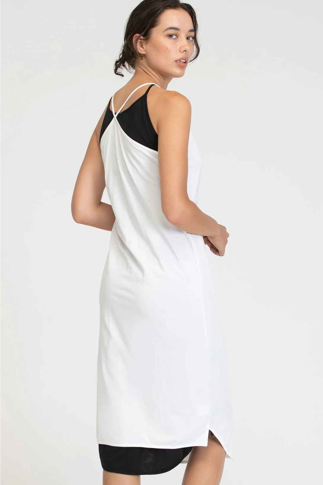 Taylor Extension Dress - White