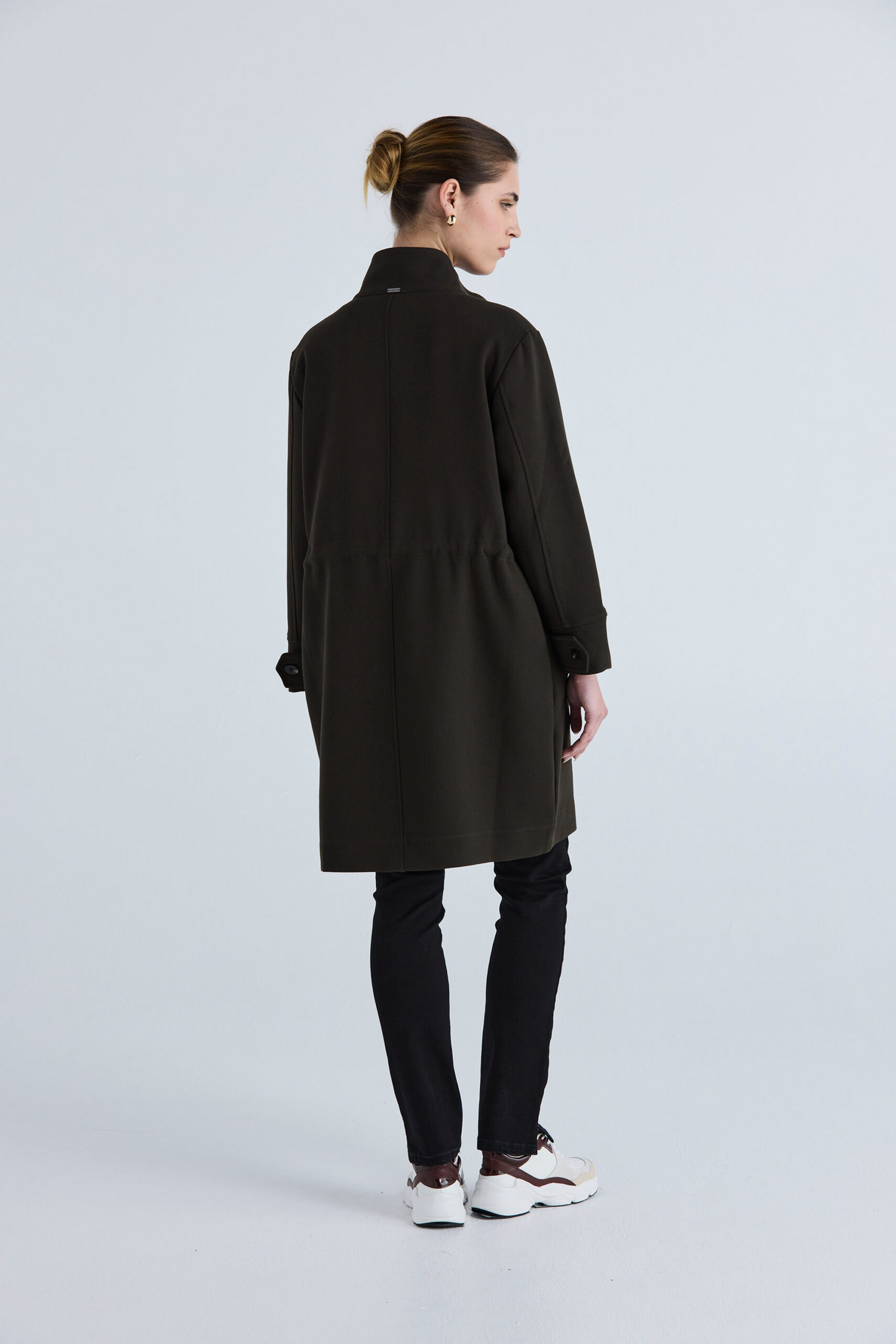 Lania the Label Raft Coat - Army