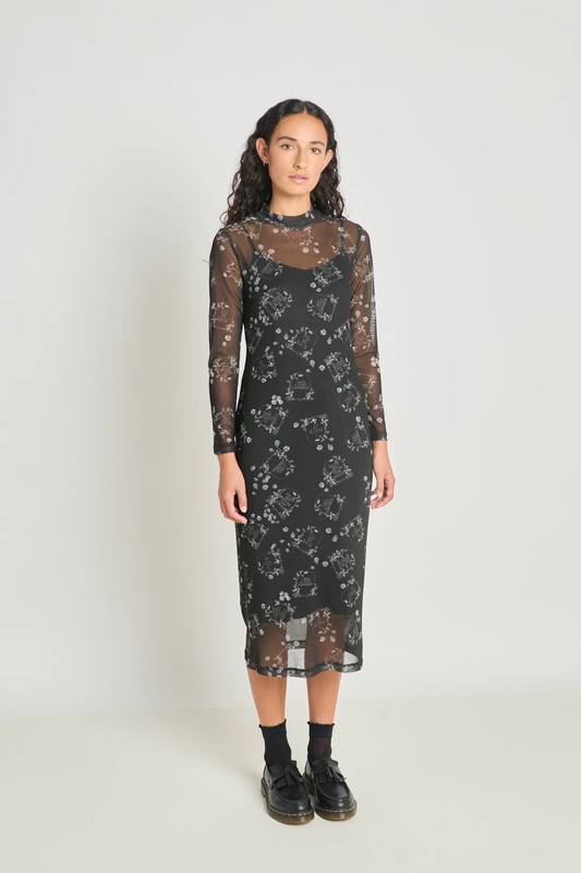 Twenty-Seven Names Death Becomes Her Dress - Black Tombstone