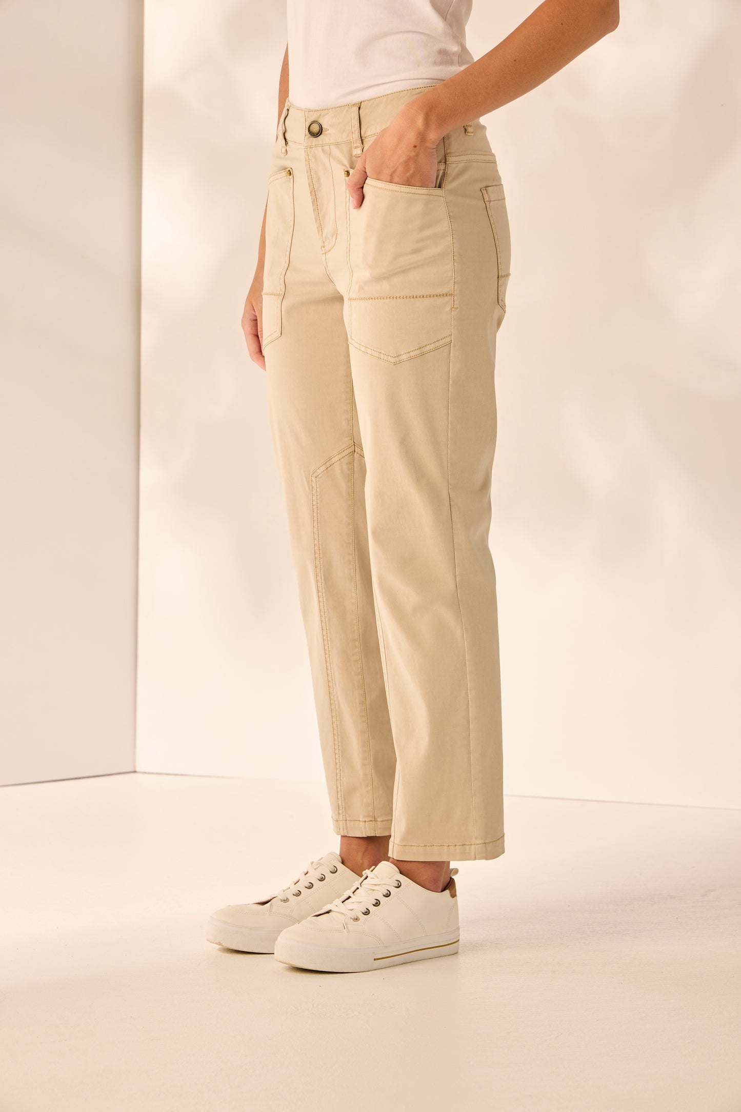 Lania The Label Heather Pant - Latte