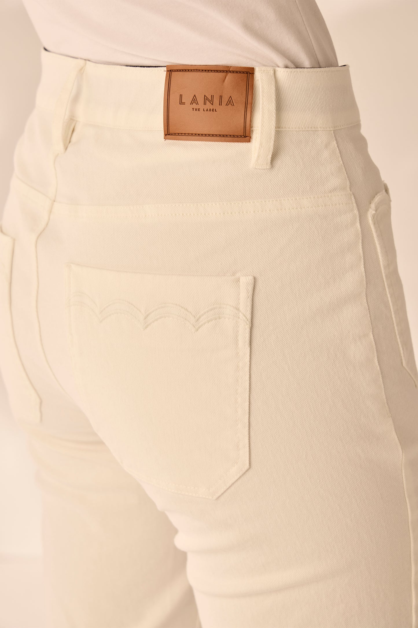 Lania The Label Chloe Jean - Ivory