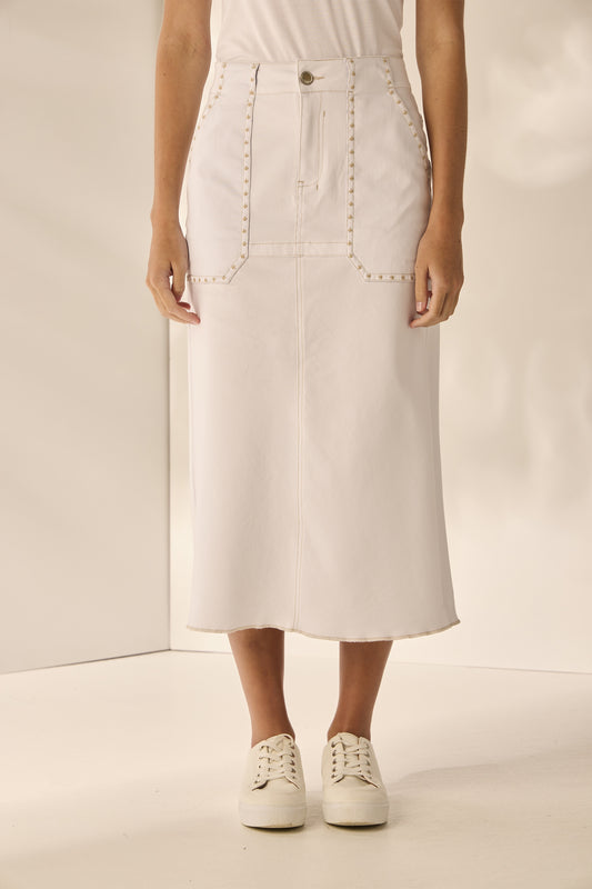 Lania The Label Abby Skirt - White