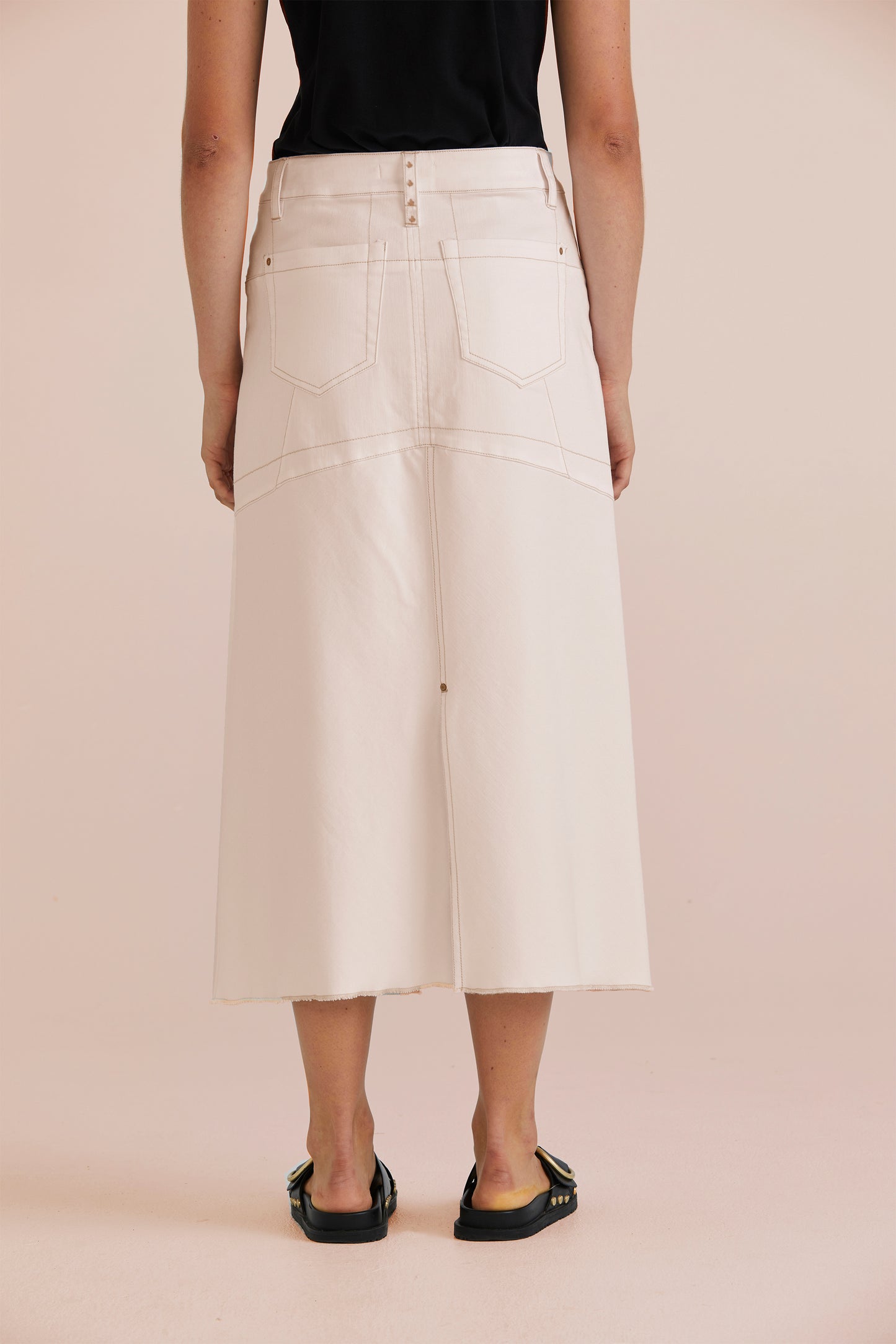 Lania The Label Abby Skirt - White