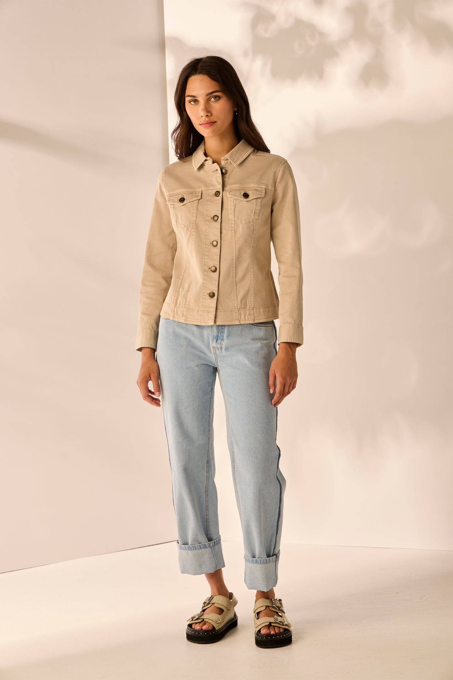 Lania The Label Heather Jacket - Latte