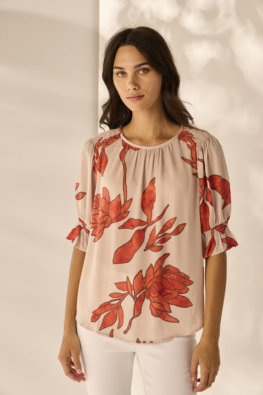 Lania The Label Chino Top - Amber