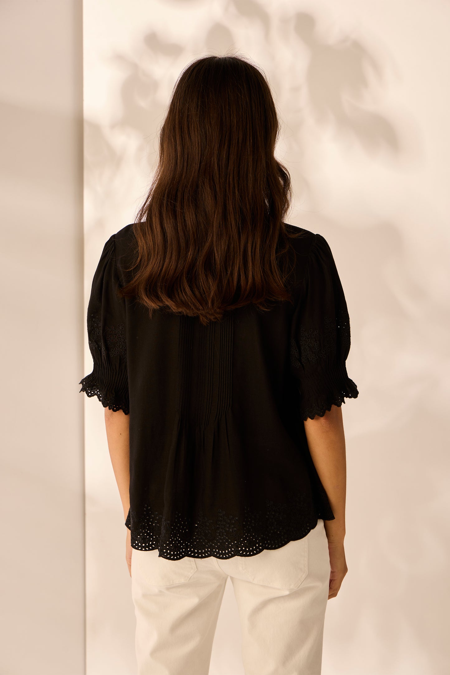 Lania The Label Clover Shirt - Black