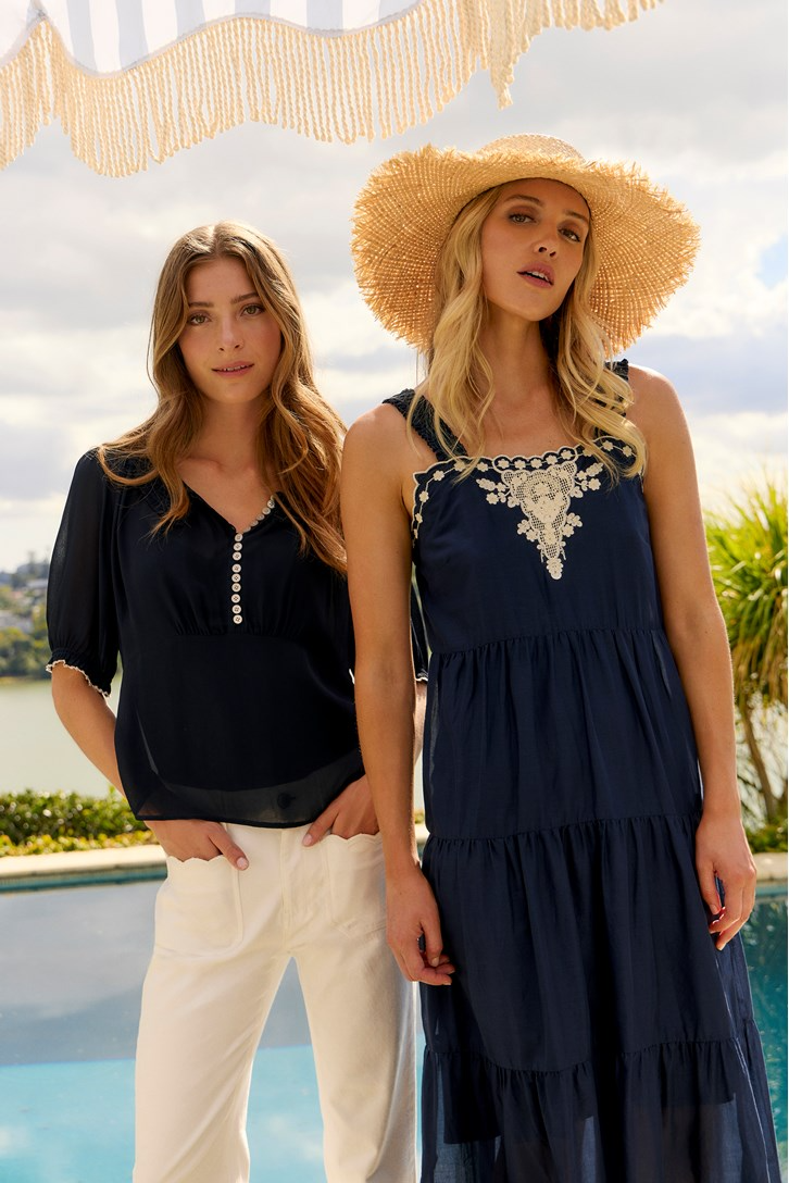 Lania The Label Lottie Top - Ink