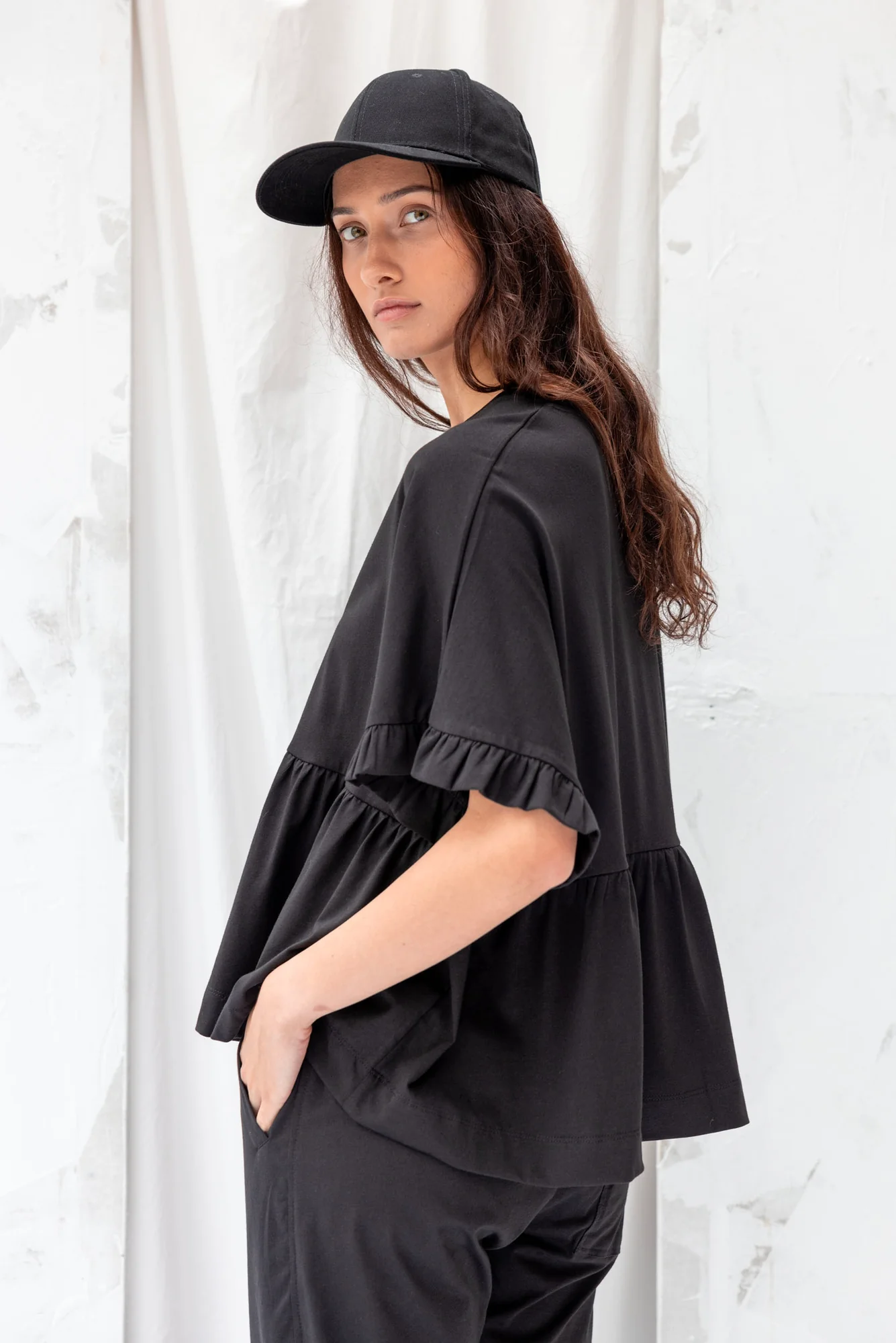 Re.Create Cascade Top - Black