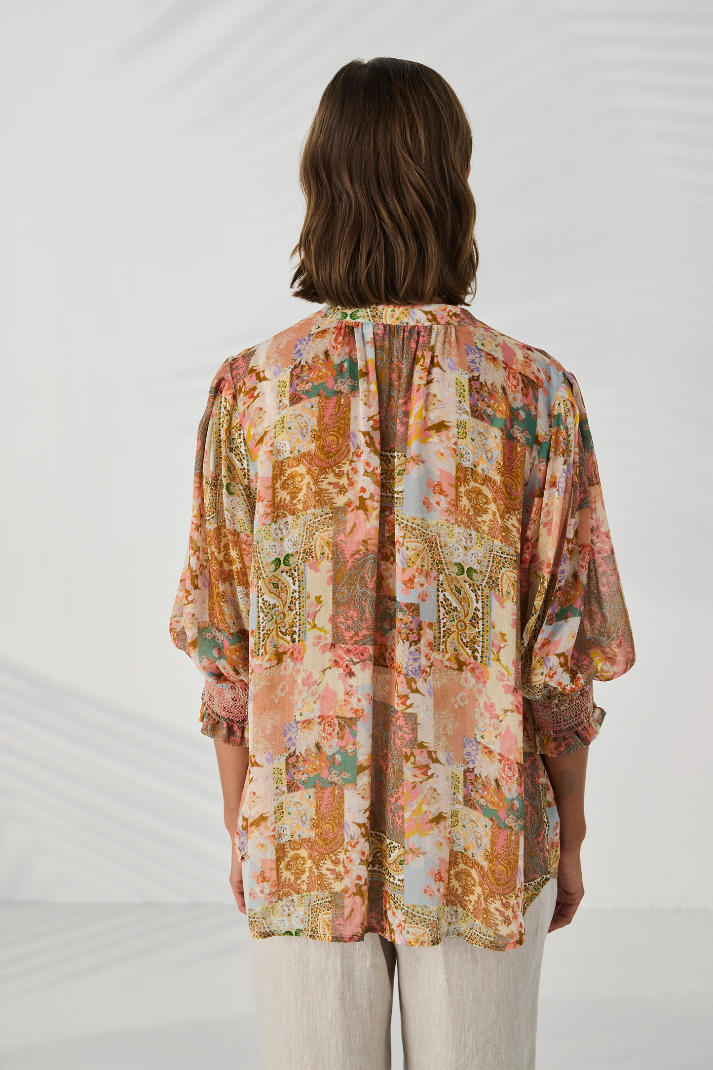 Lania The Label Remnant Shirt - Remnant Print