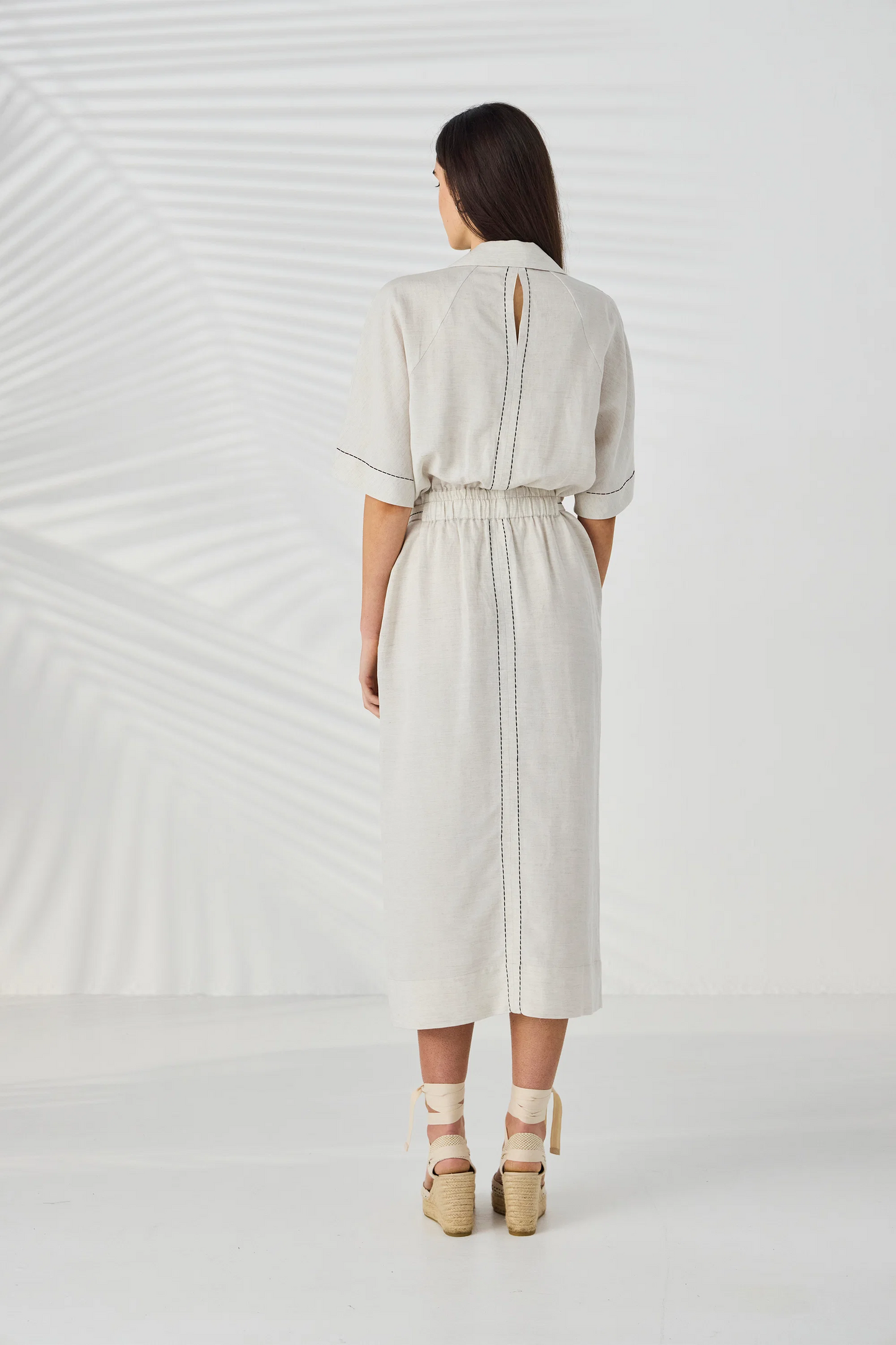Lania The Label Court Dress - Natural