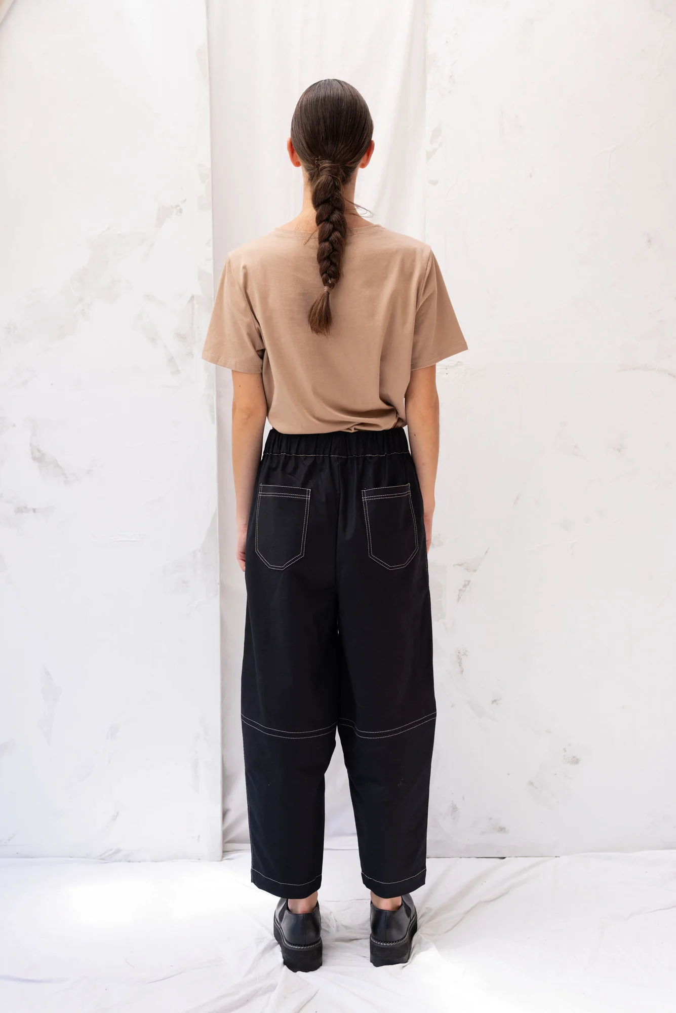 ReCreate Barrel Pant - Black