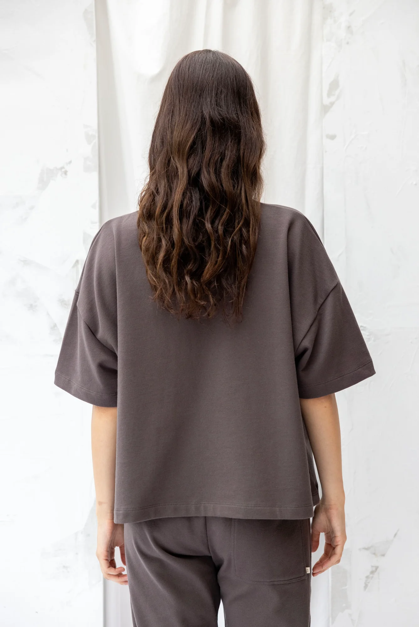 Re.Create Joy Sweatshirt Tee - Charcoal