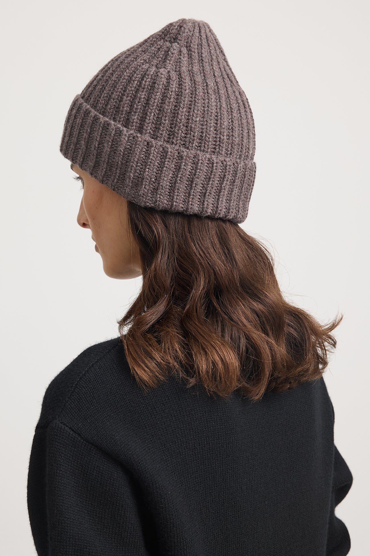 Toorallie Chunky Wool Beanie - Mocha