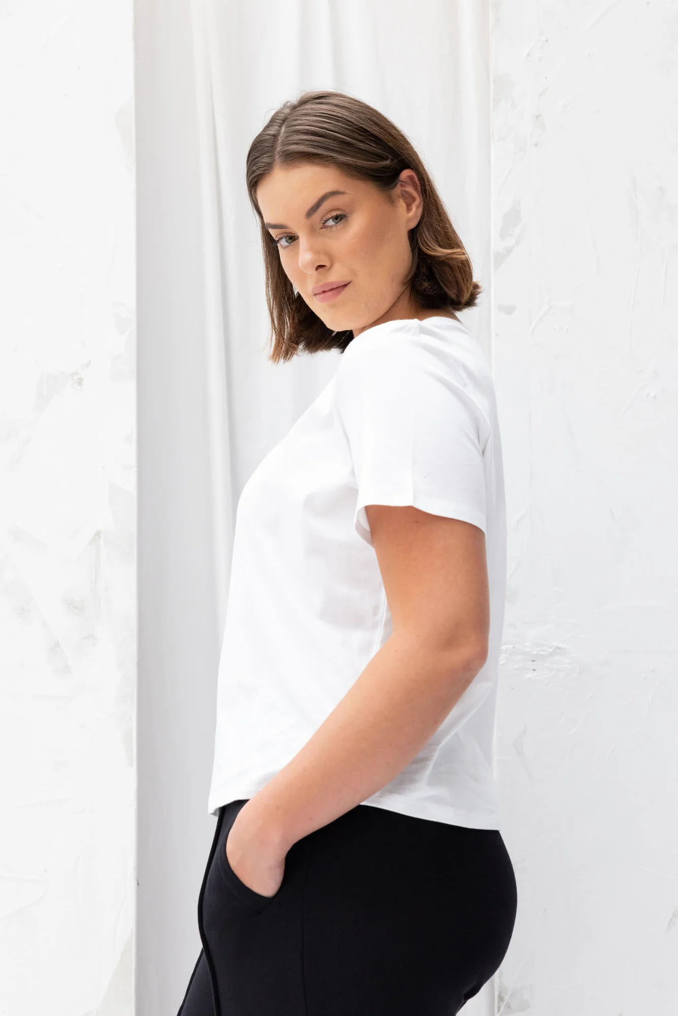 Re.Create Key Tee - White