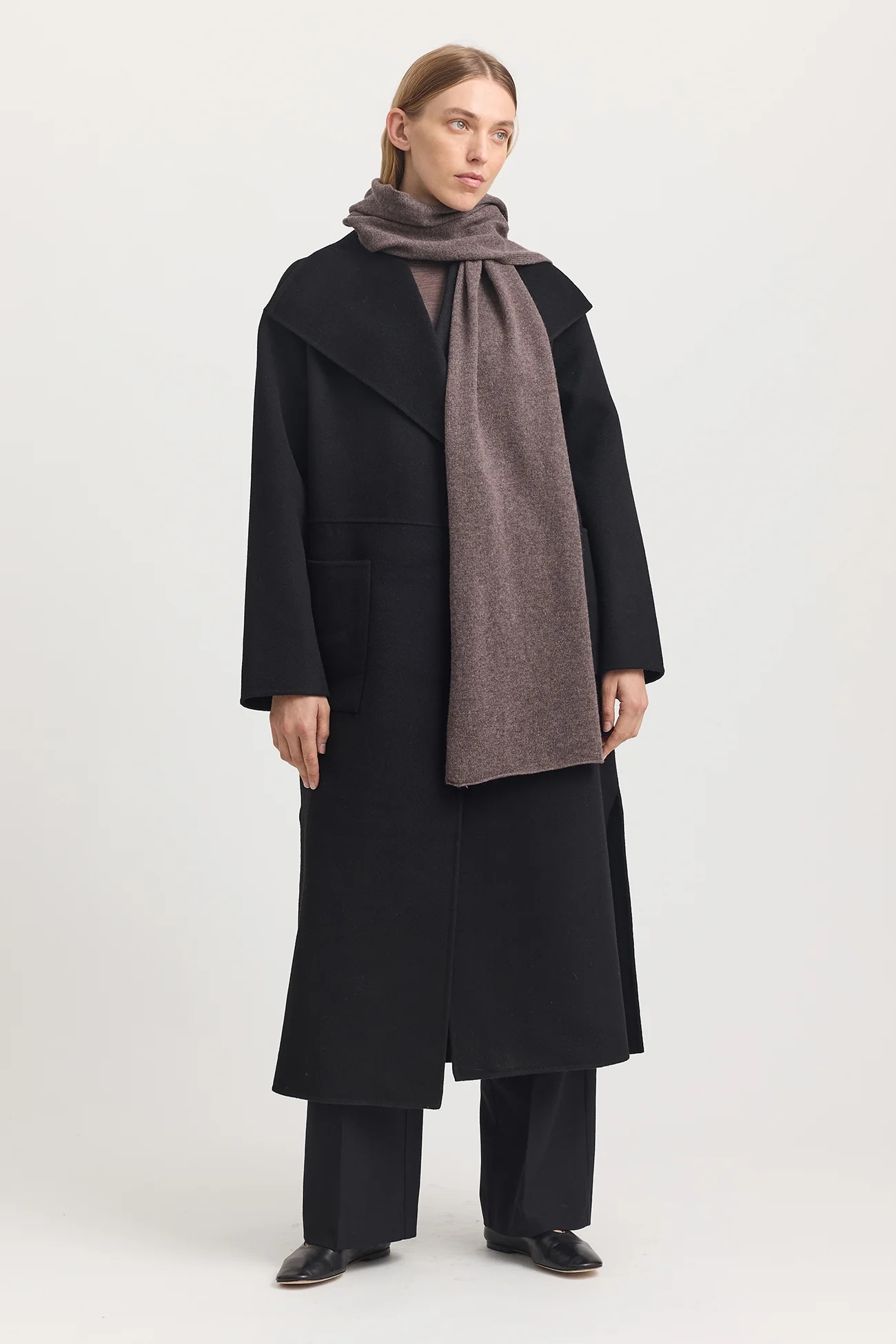 Toorallie Fine Wool Scarf - Mocha