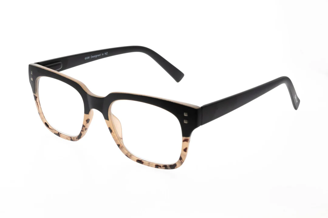 Daily Eyewear 6am Reading Glasses - Black/Grey Tort