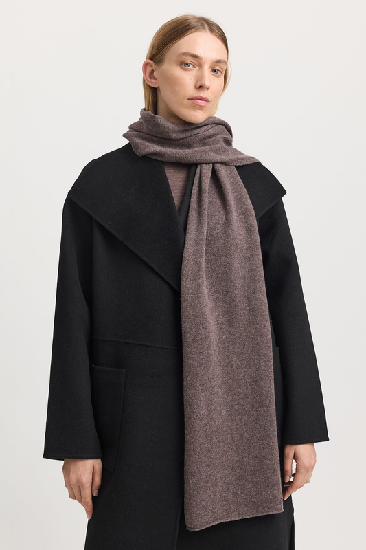 Toorallie Fine Wool Scarf - Mocha