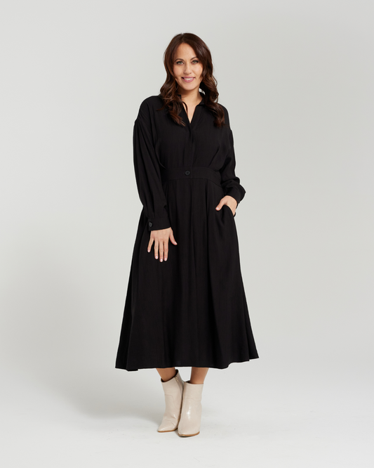 Zafina Salma Dress - Black