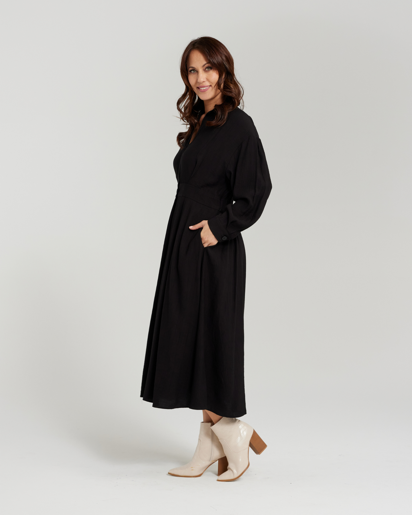 Zafina Salma Dress - Black