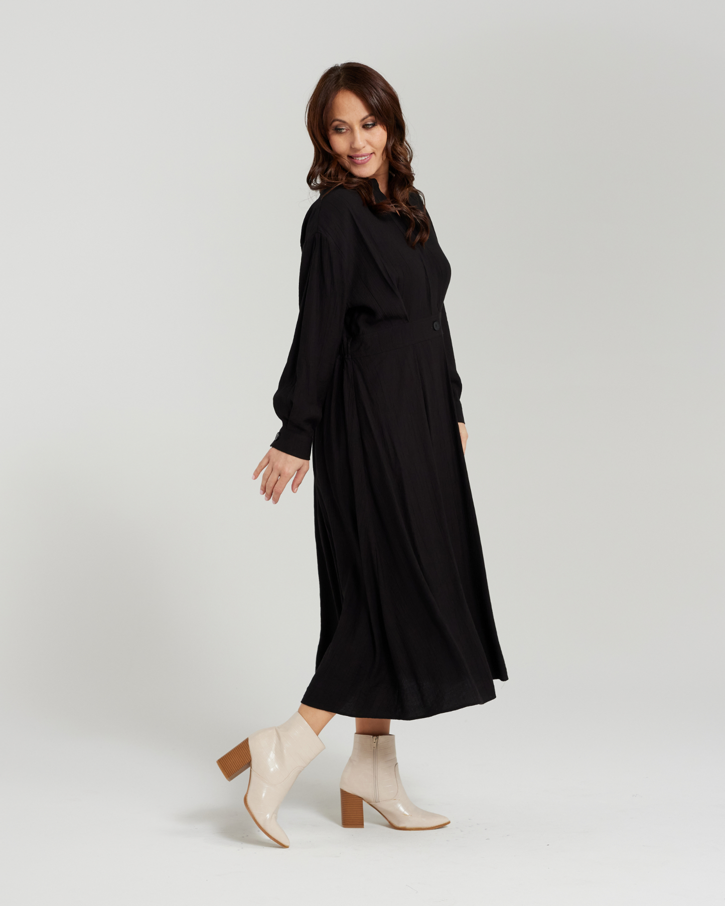 Zafina Salma Dress - Black