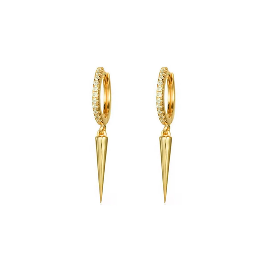 Lindi Kingi Zenith Hoops - Gold