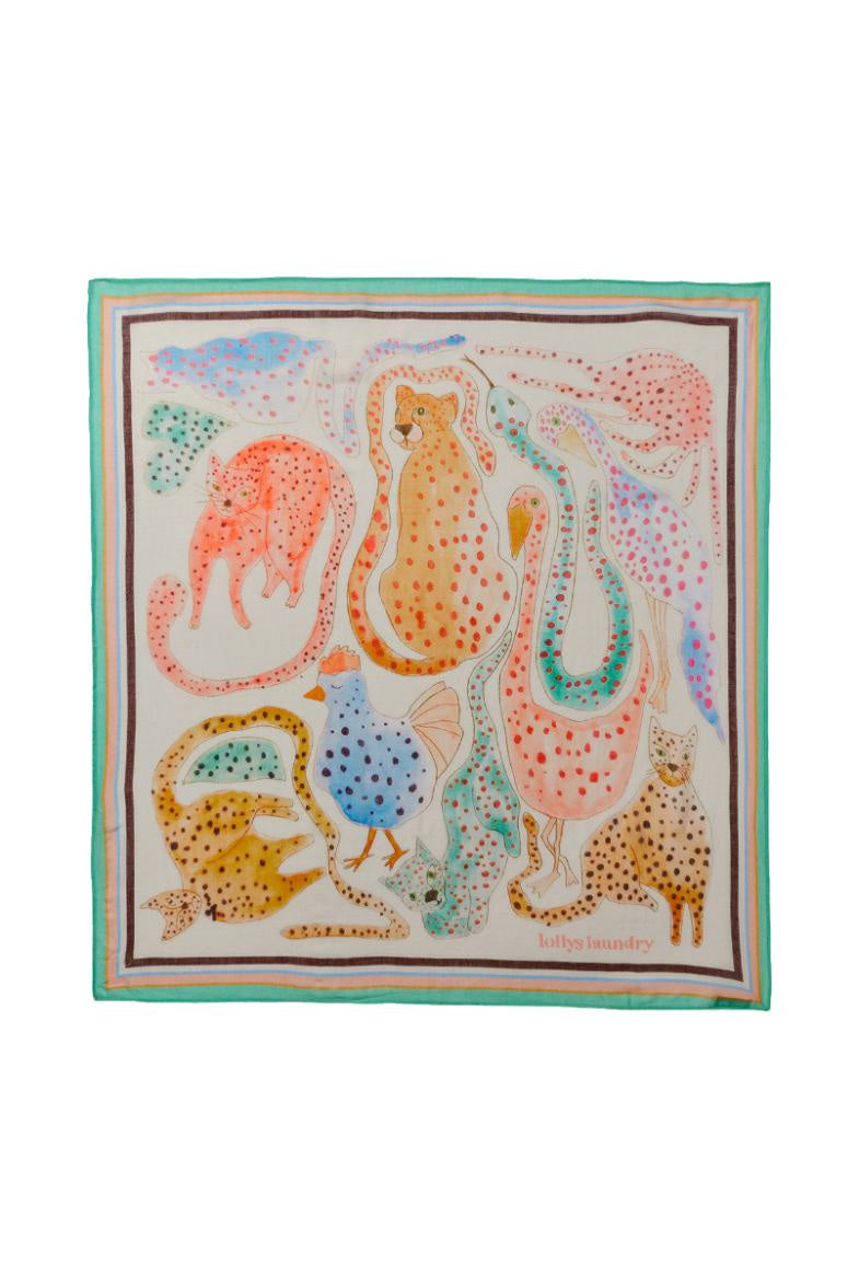 Lollys Laundry AnimalLL Scarf - Multi