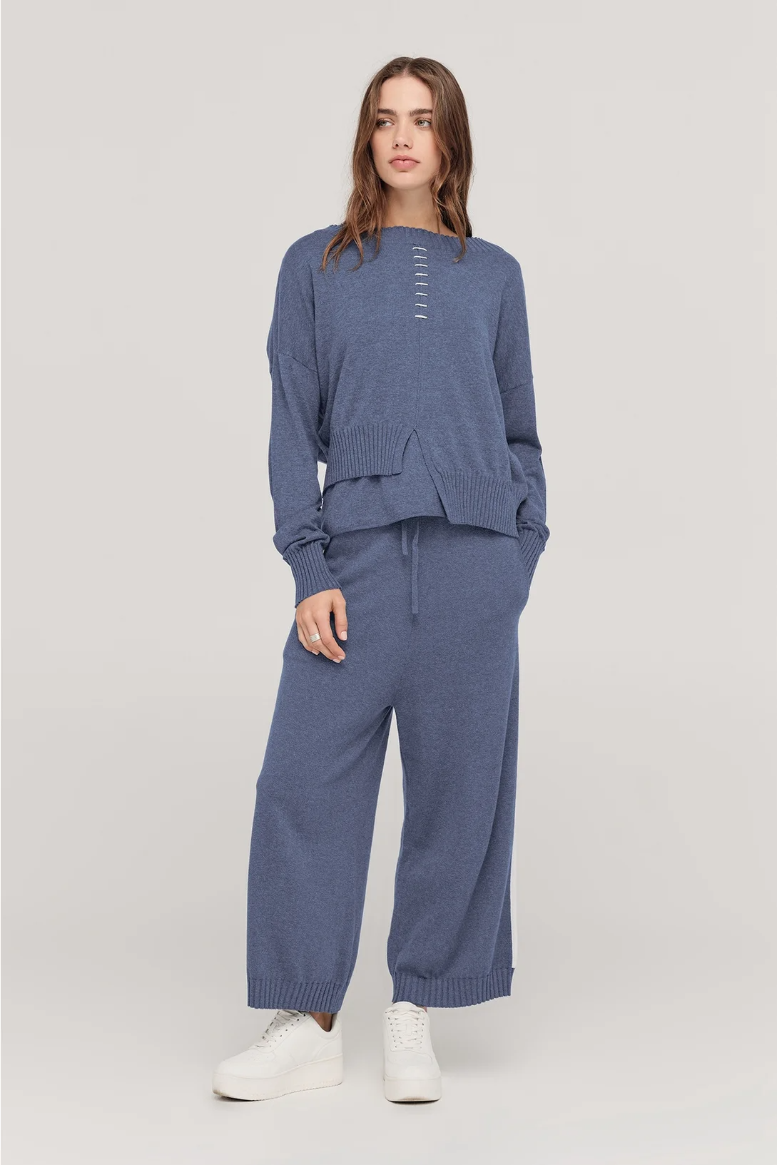 Taylor Fluctuate Sweater - Midnight/Ivory