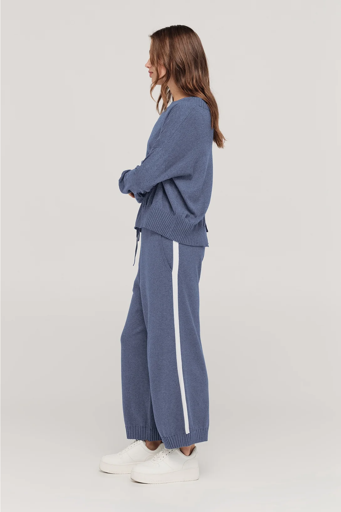 Taylor Fluctuate Sweater - Midnight/Ivory