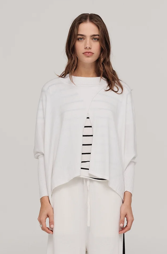 Taylor Variegation Sweater - Ivory