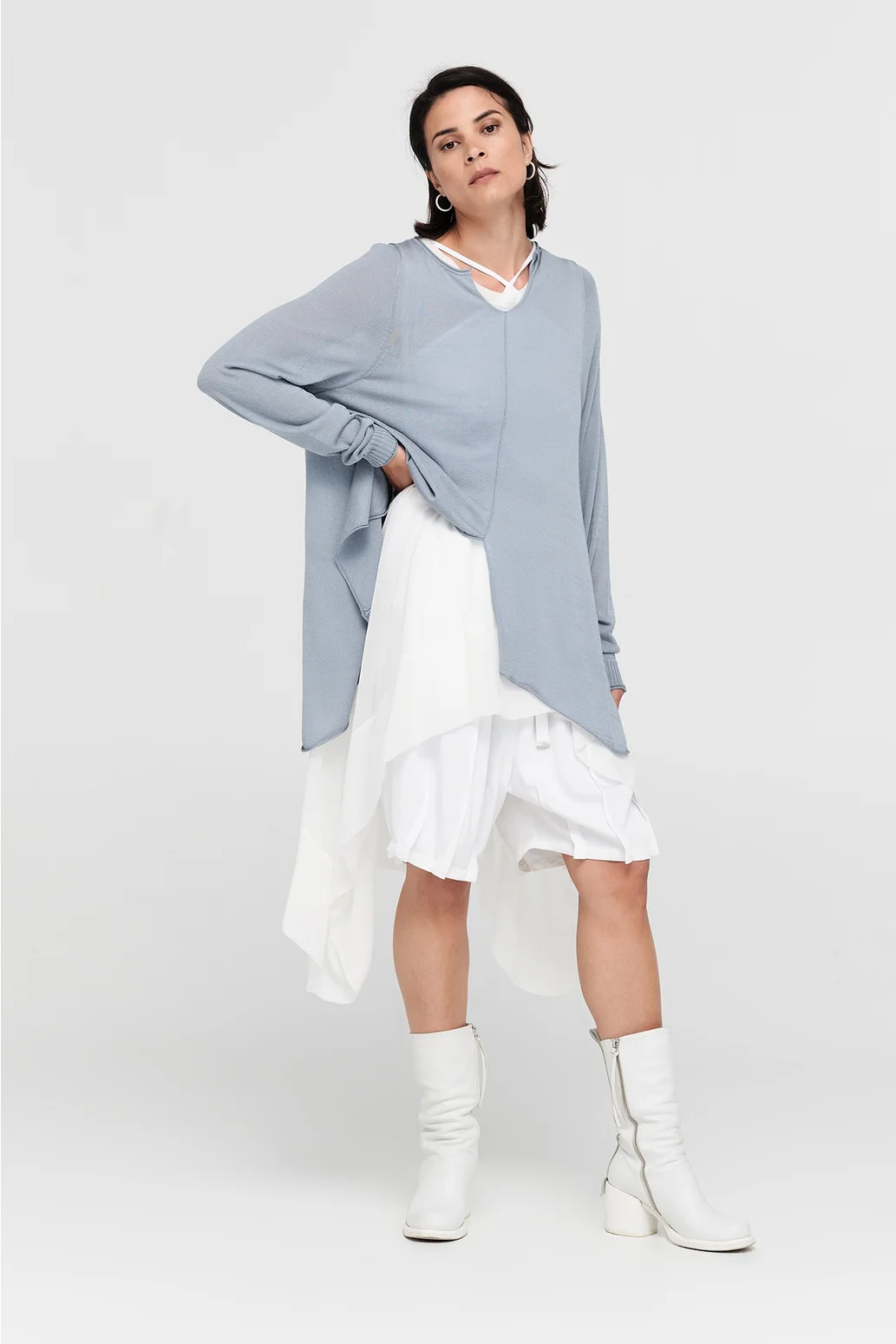 Taylor Encased Sweater - Arctic