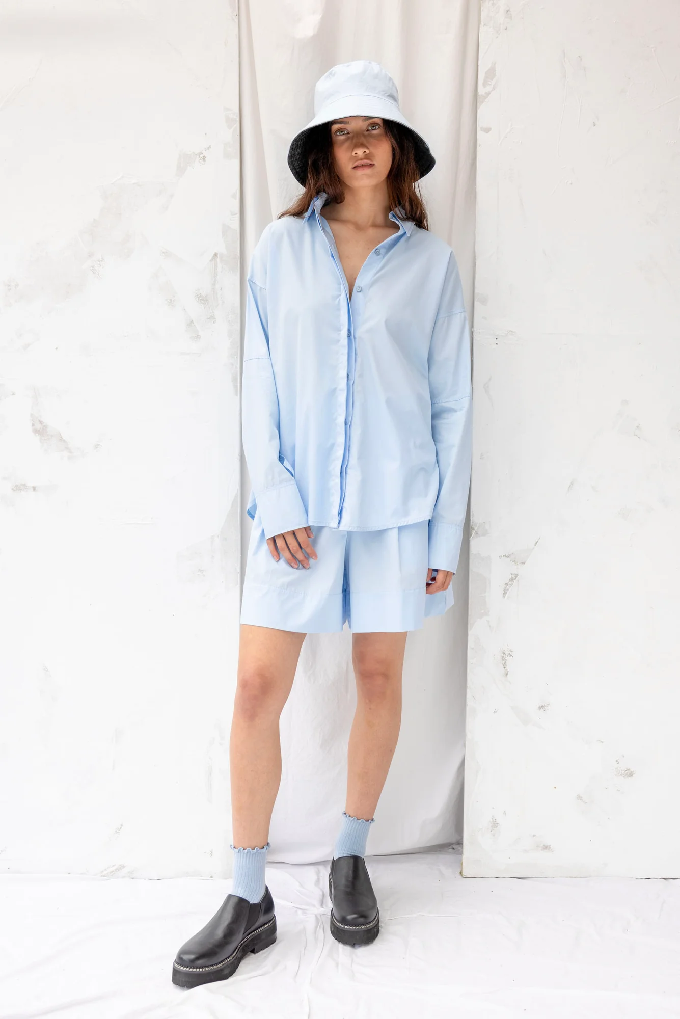 Re.Create Finders Shirt - Sky Blue