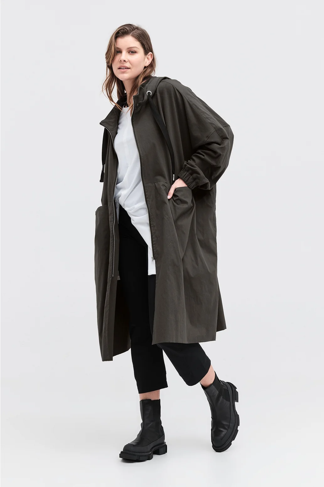 Taylor Ascribe Coat - Tarmac